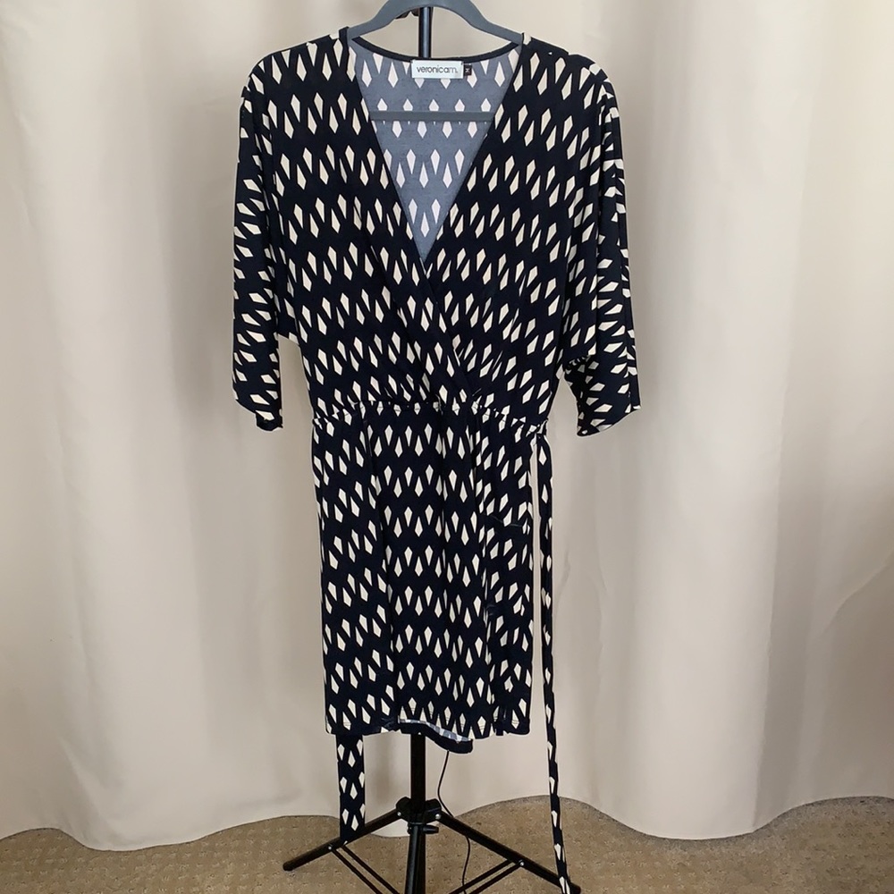 Veronica M Faux Wrap Dress
